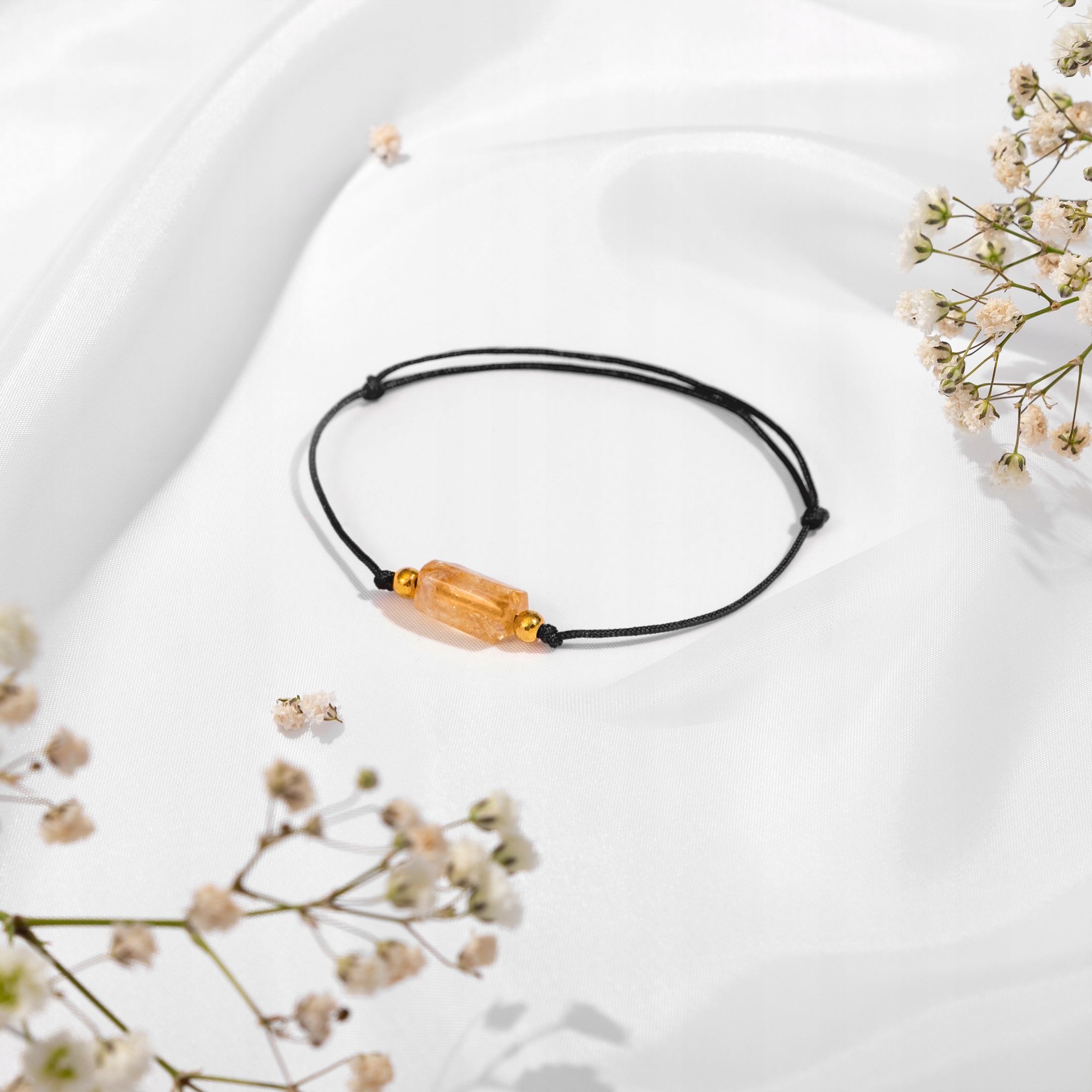 CYTRYN BRANSOLETKA SZNUREK SZCZĘŚCIA Z KAMIENIEM NATURALNYM NITKA TALIZMAN Kod producenta BRANSOLETKA CYTRYN SZNUREK Z KAMIENI NIĆ