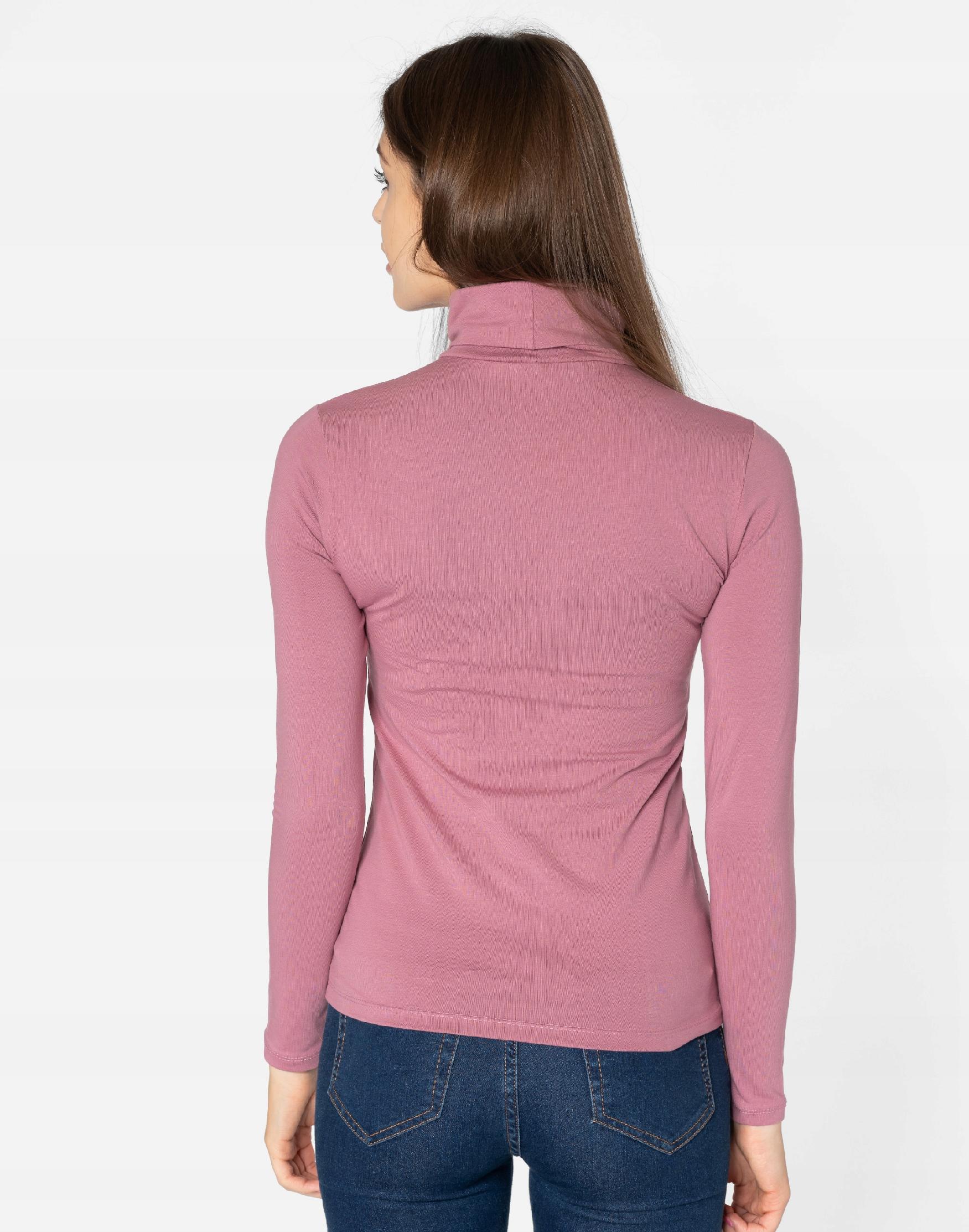 Golf Damski Cienki Sweter Golfy 8112-07 r M/L Rękaw długi rękaw