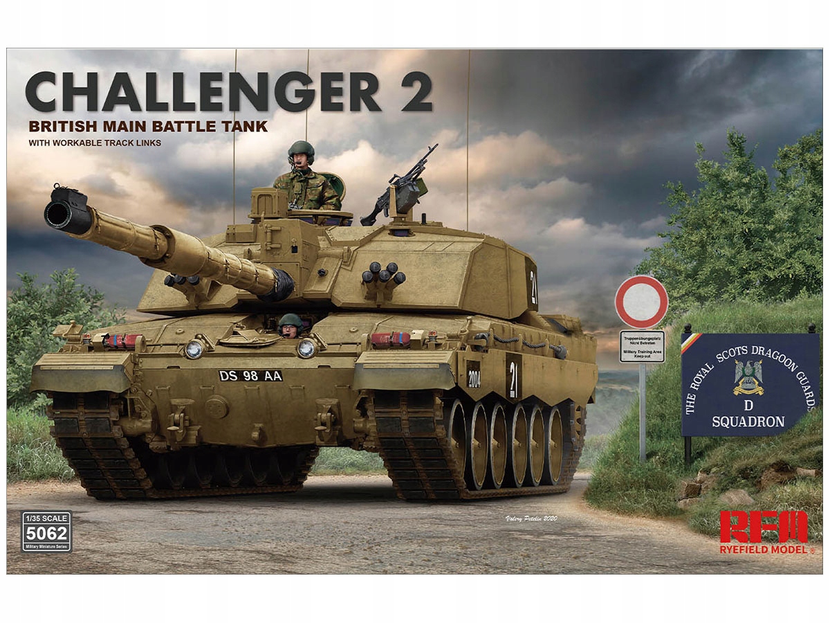 Tank Challenger 2 model RM-5062 Rfm