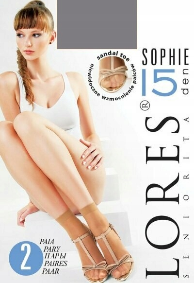 

Sophie Silver Cienkie skarpetki damskie 2 pary
