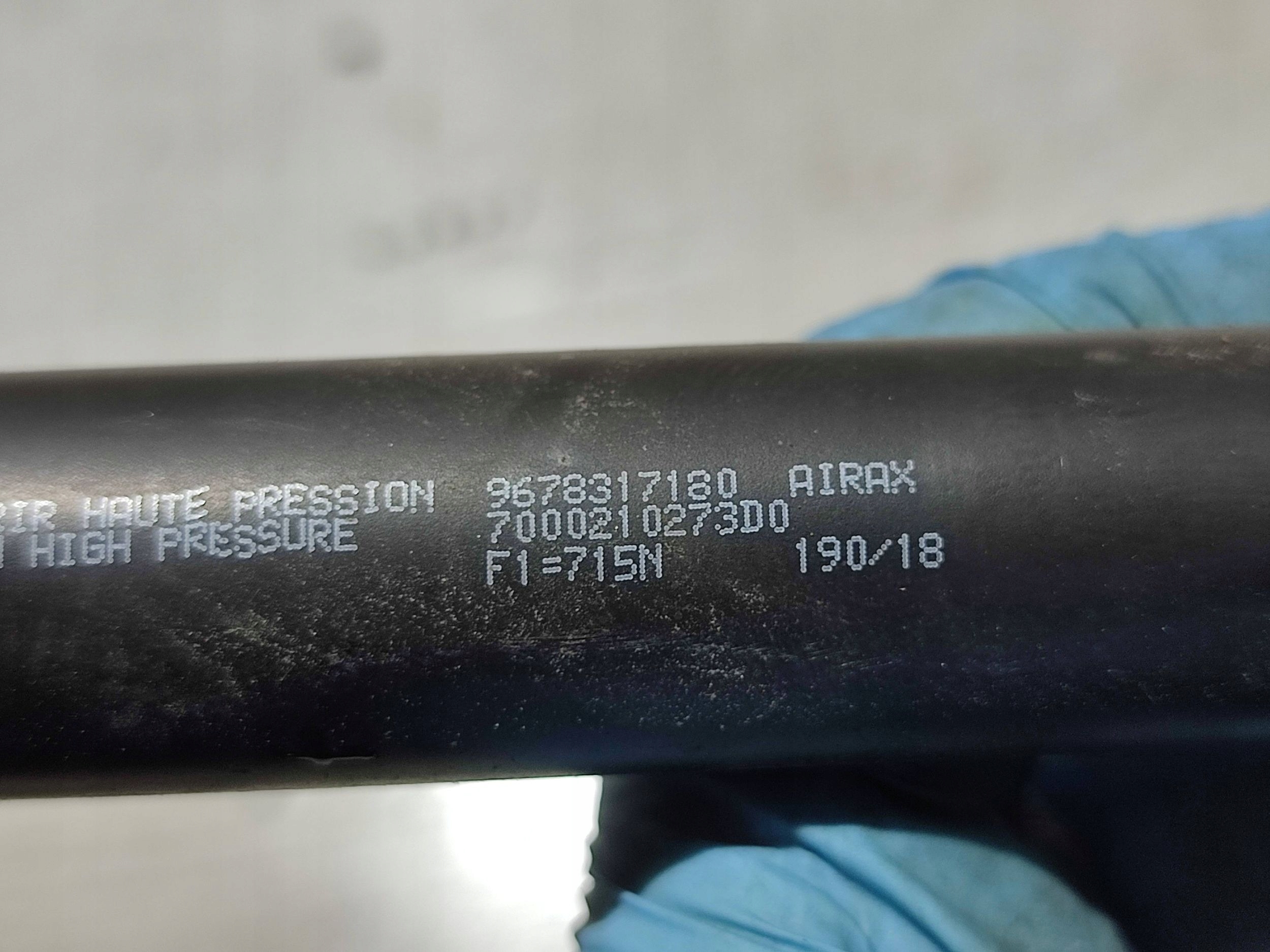 Peugeot 2008 and 2018 rear part side right damper