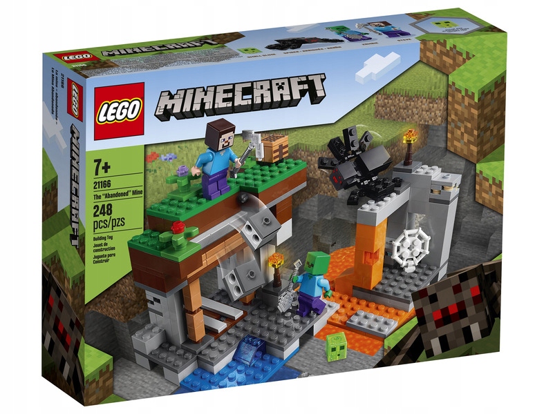 

Lego Minecraft Opuszczona kopalnia 21166