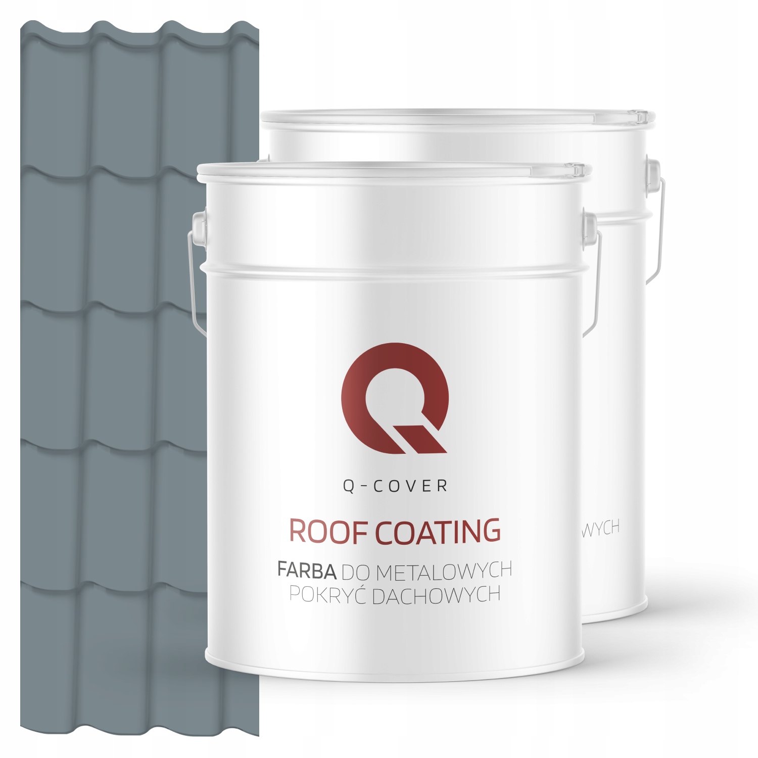 Farba Na Kovové Strechy Podložka Veverička Šedá RAL7000 74 m2 Lesk