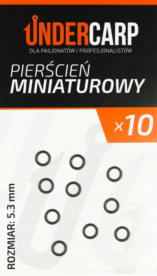 UnderCarp Pierścienie Miniaturowe Okrągłe 3.7mm