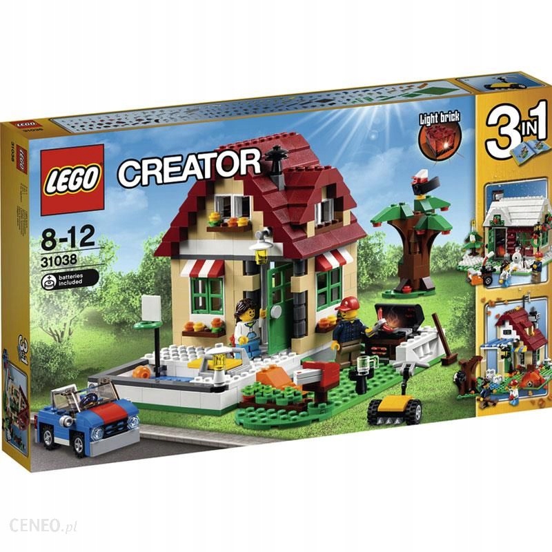 LEGO 3w1 CREATOR 31038 PORY ROKU DUŻY ZESTAW NOWE