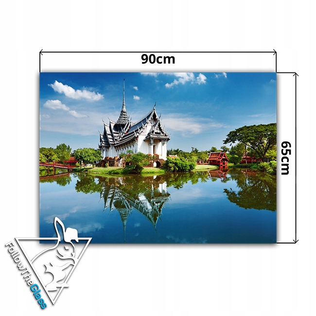 płytki ścienne hartowane kuchnia 90x65 japonia Typ dekor