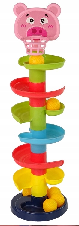 WIEŻA Z PIŁECZKAMI ZJEŻDŻALNIA KULECZKOWA PIŁECZKI Kod producenta 004906