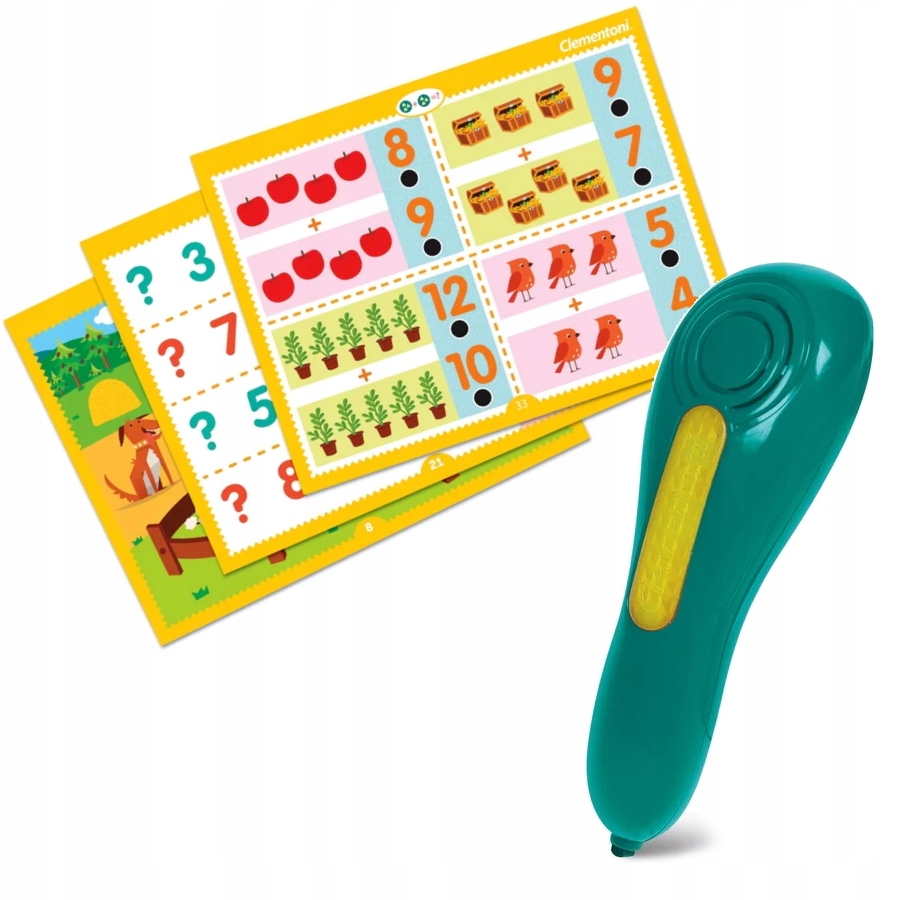 MÓWIĄCE PIÓRO LICZBY CLEMENTONI uczę się bawiąc Wiek dziecka 3 lata +