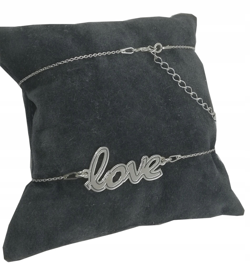 

Bransoletka Love Srebro 17-21cm Prezent Gwiazdka