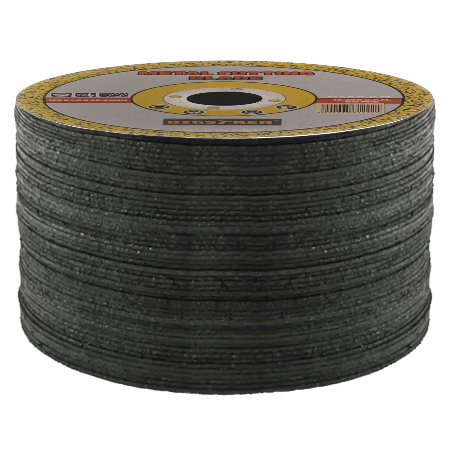 TARCZA DO CIĘCIA METALU SZLIFOWANIA 125 mm MOCNA WYTRZYMAŁA EAN (GTIN) 5905913522364