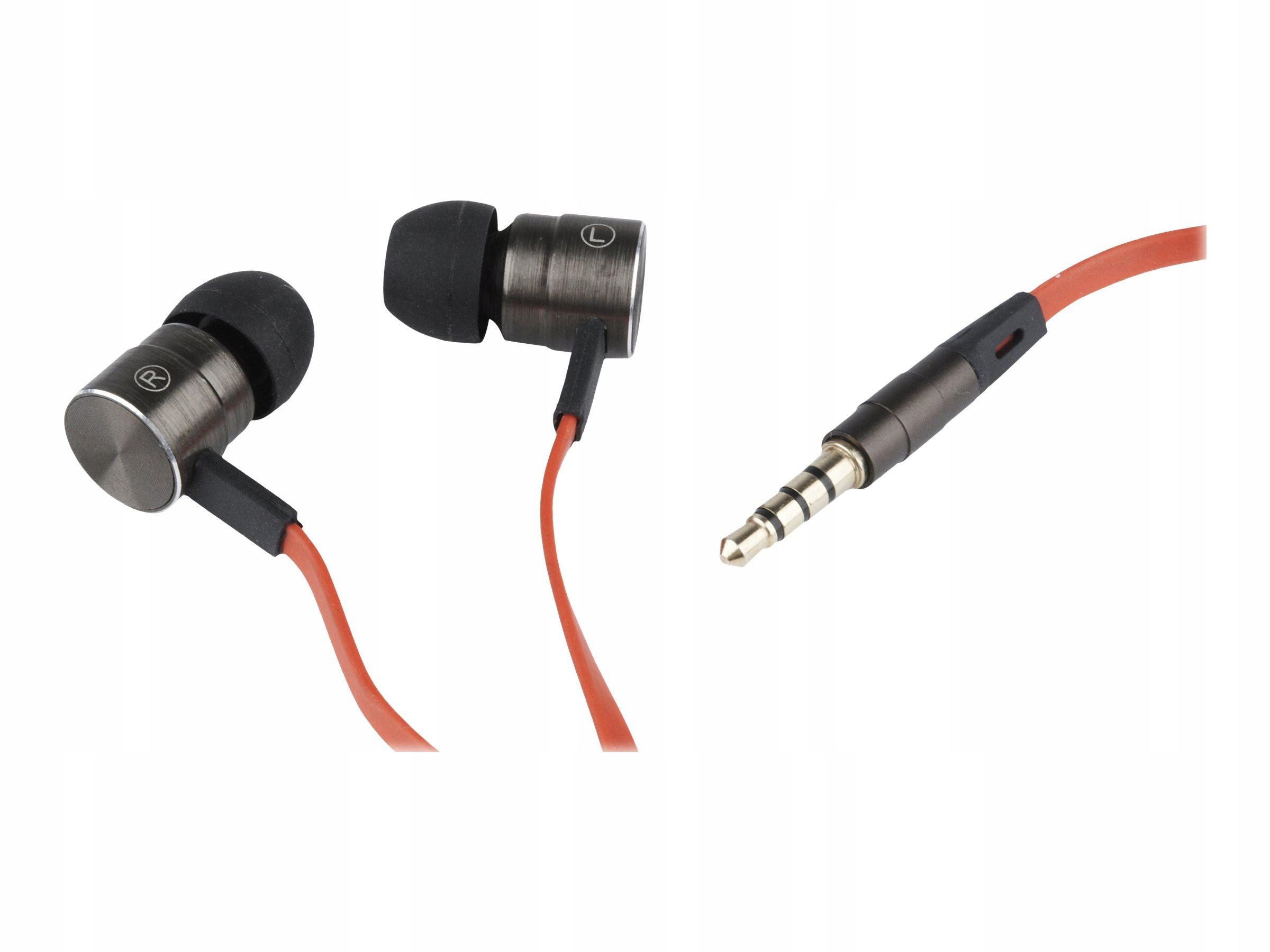 Gembird Mhs-ep-lhr Gembird London metalowe douszne słuchawki z mikrofonem