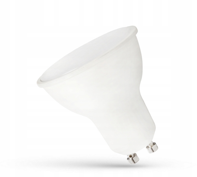 

Żarówka Led GU10 Smd 7,5W neutralny mleczna szybka