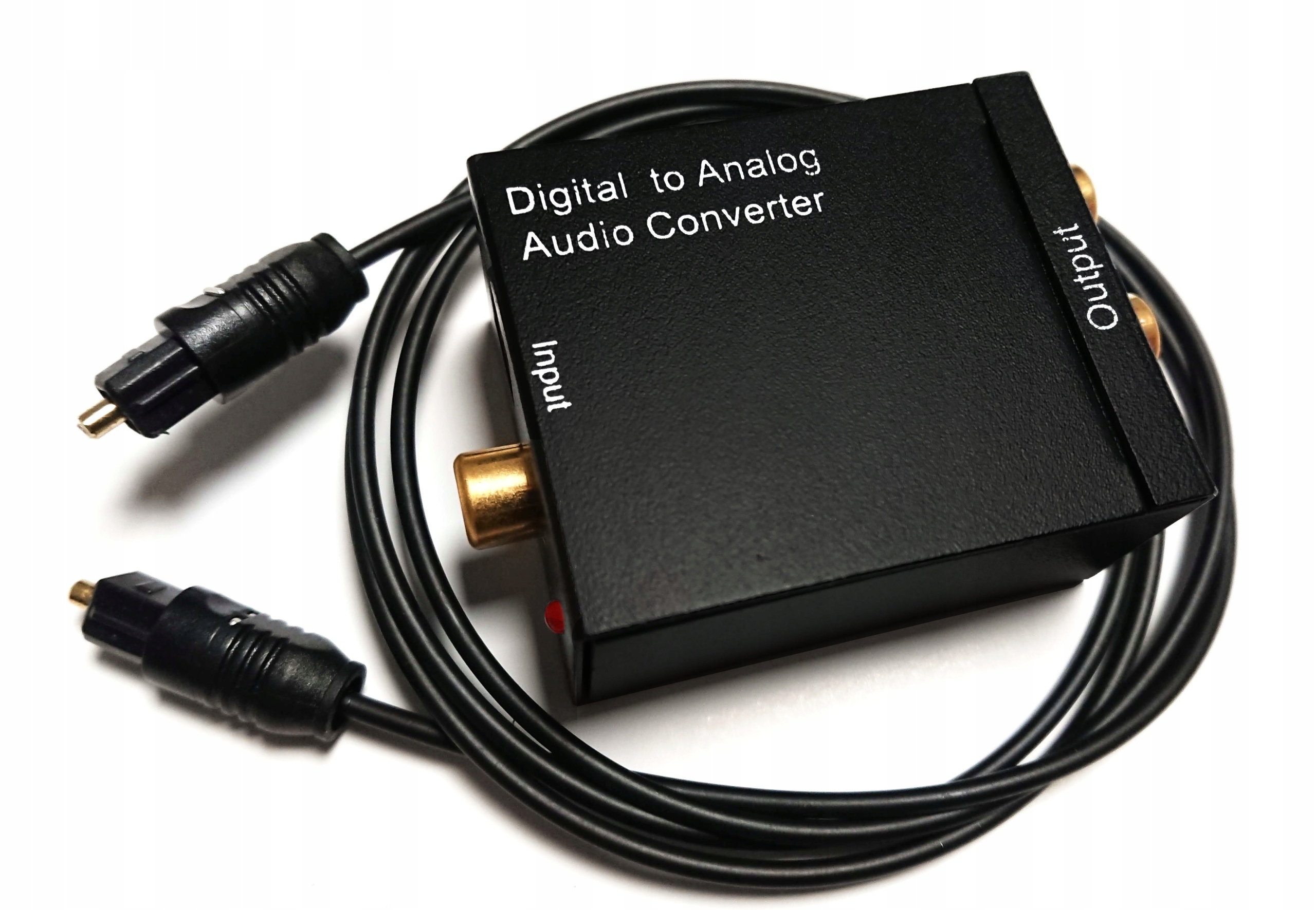 KONWERTER SPDIF TOSLINK COAXIAL do 2x RCA Cinch USB Stan opakowania oryginalne
