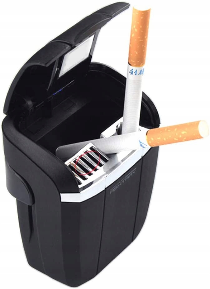 5904075840927 - Автомобільна попільничка зі світлодіодними кришками