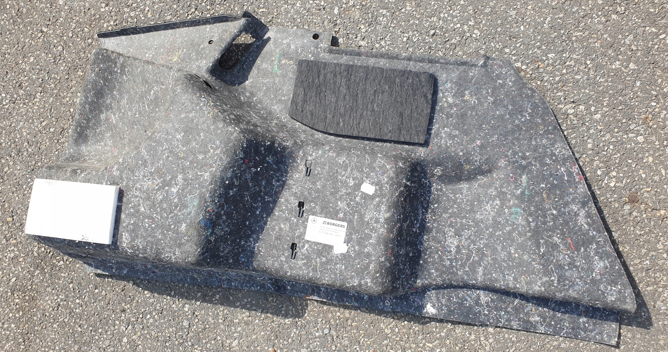 side upholstery boot MERCEDES W211 OE EU