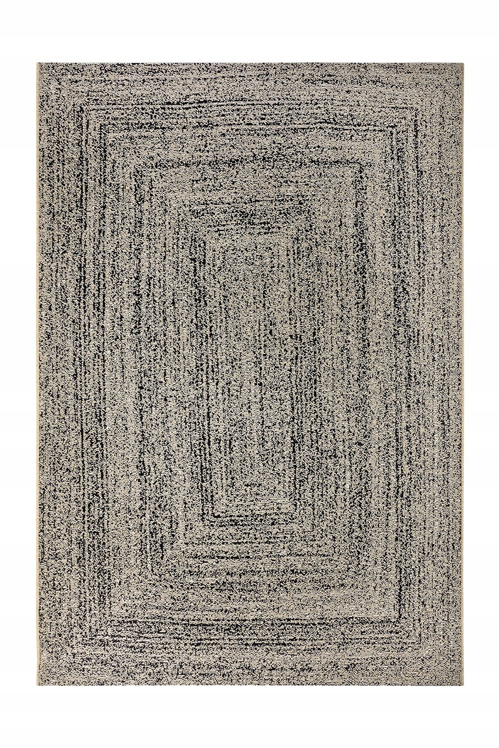 Béžový sisalový koberec, plochý na terasu, vonkajší, vnútorný, 200 x 290 cm