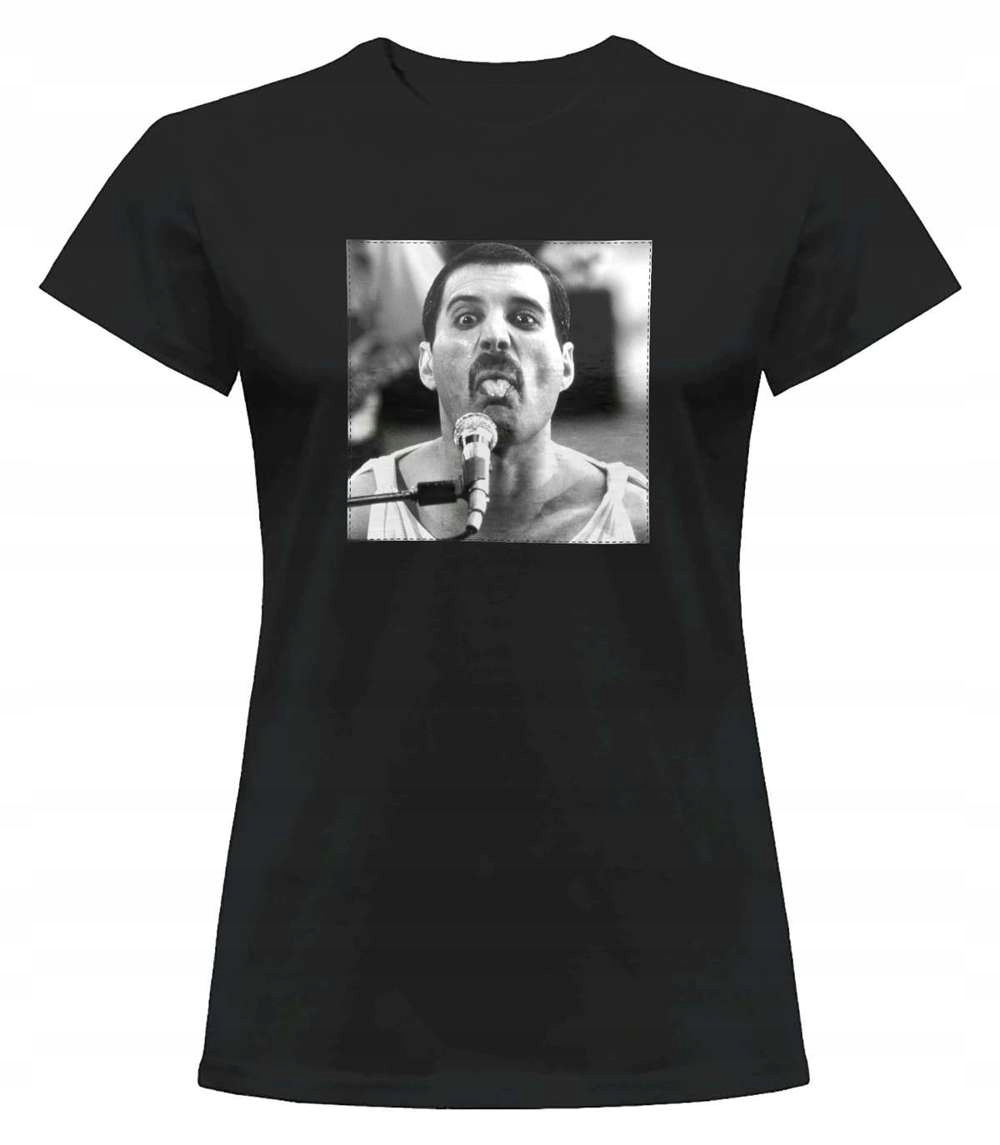 

Bluzka damska z naszywką Queen Freddie Mercury 1