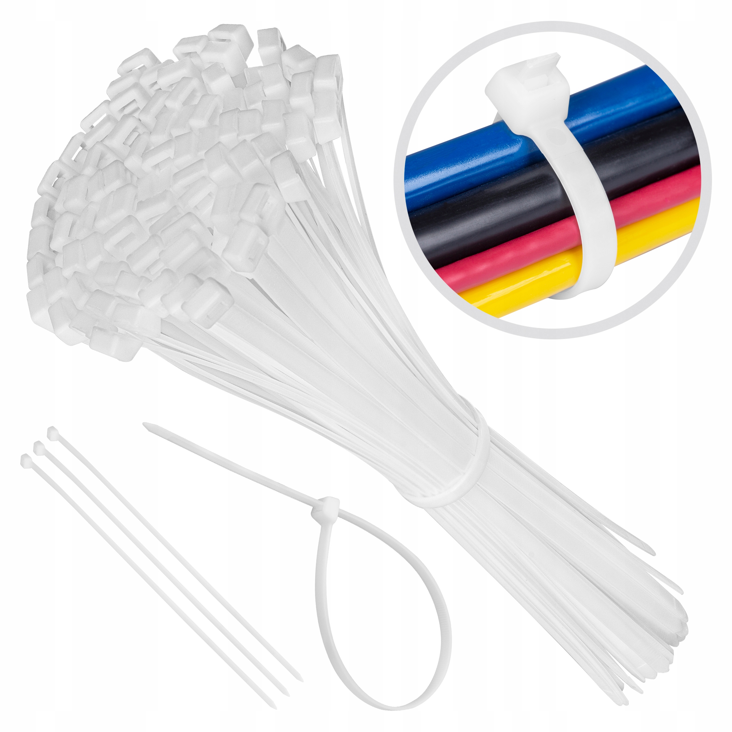 

Opaski kablowe zaciskowe trytki trytka zip 3,5x300