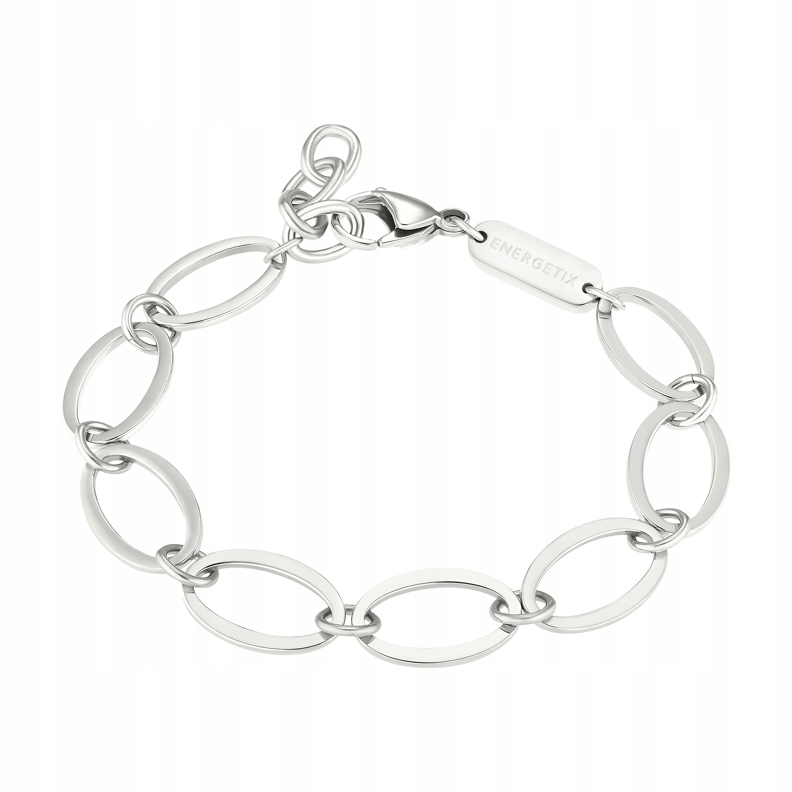 Stříbrný náramek Ocel Články Řetěz Dámský Regulovatelný Řetízek