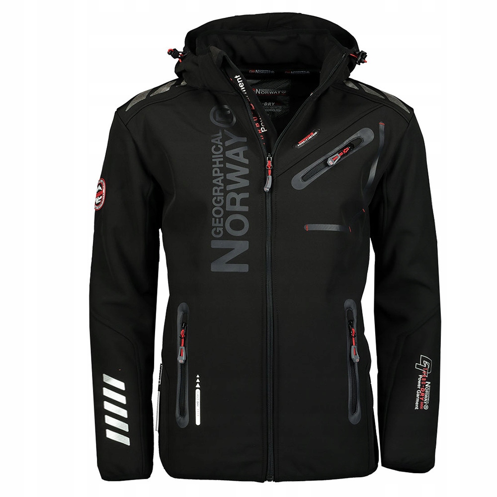 Geographical Norway bunda pánská Royaute Men softshell S černá