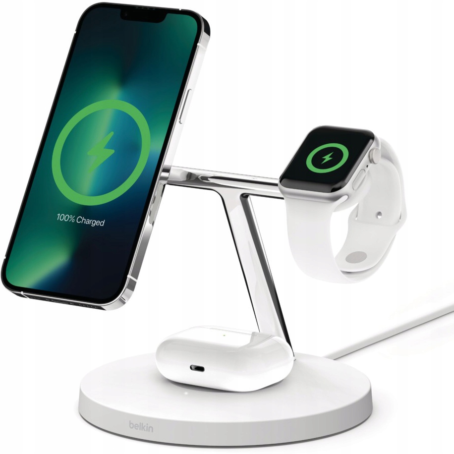 

Ładowarka indukcyjna Belkin WIZ017 3x Qi dla Apple