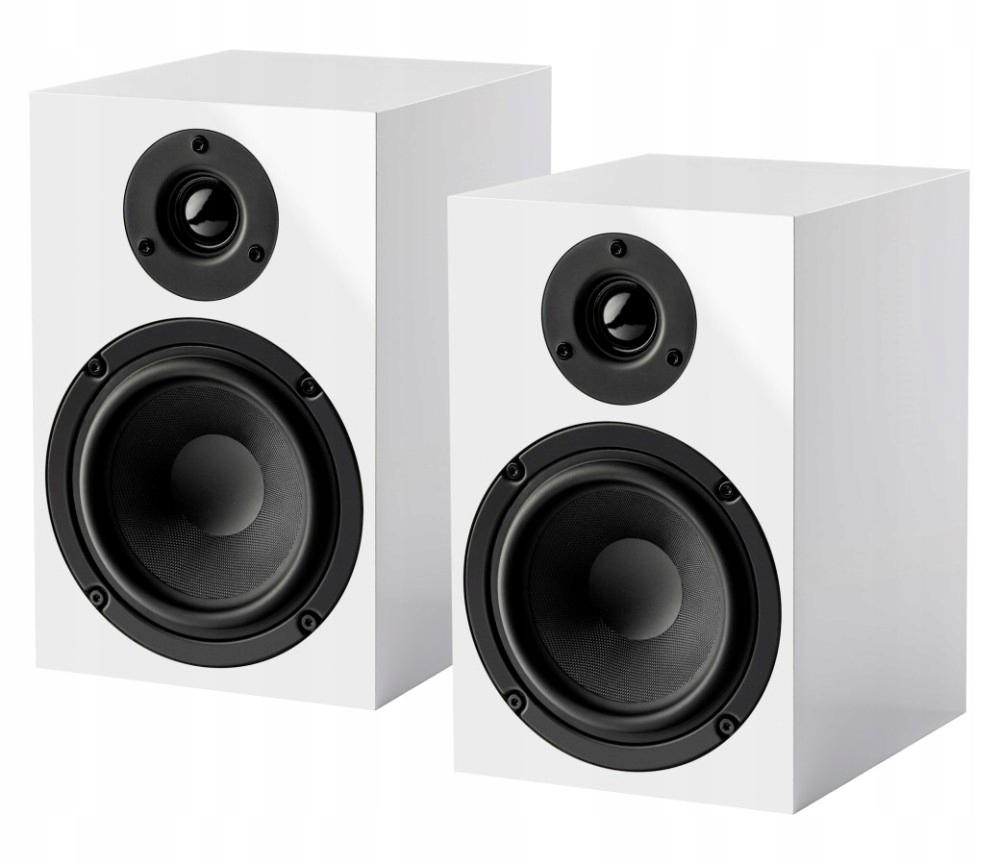 Pro-Ject Speaker Box 5 E – 2-pásmový regálový reproduktorový systém, bílý lesk