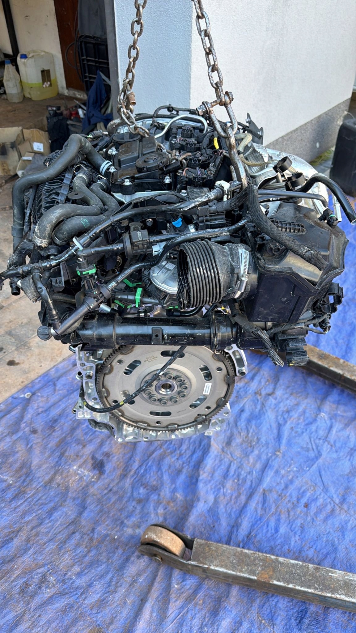 engine complete VOLVO XC90 10TYS KM B420T11