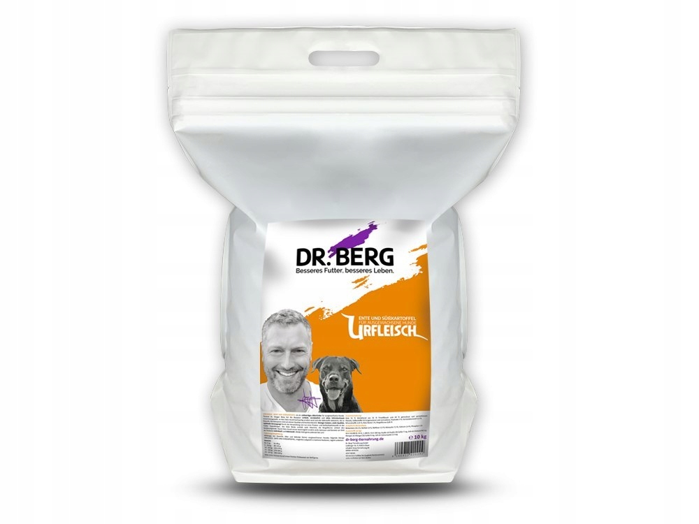 Dr.Berg Urfleisch kaczka z batatami dla psów 10 kg