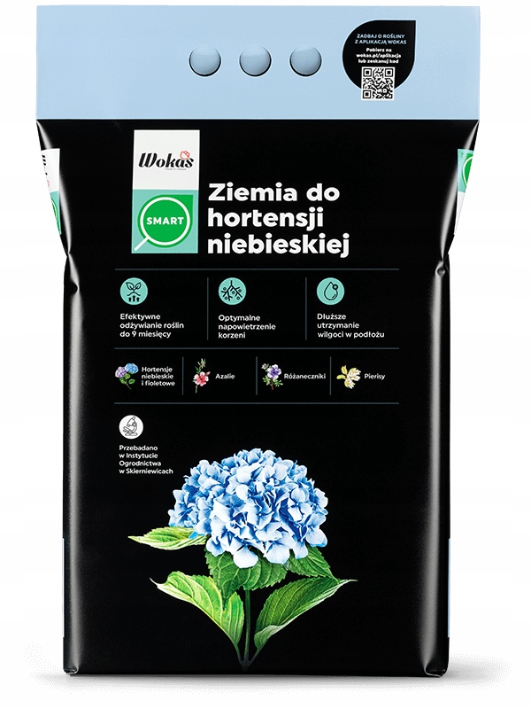 

Wokas Ziemia do hortensji niebieskiej 20l