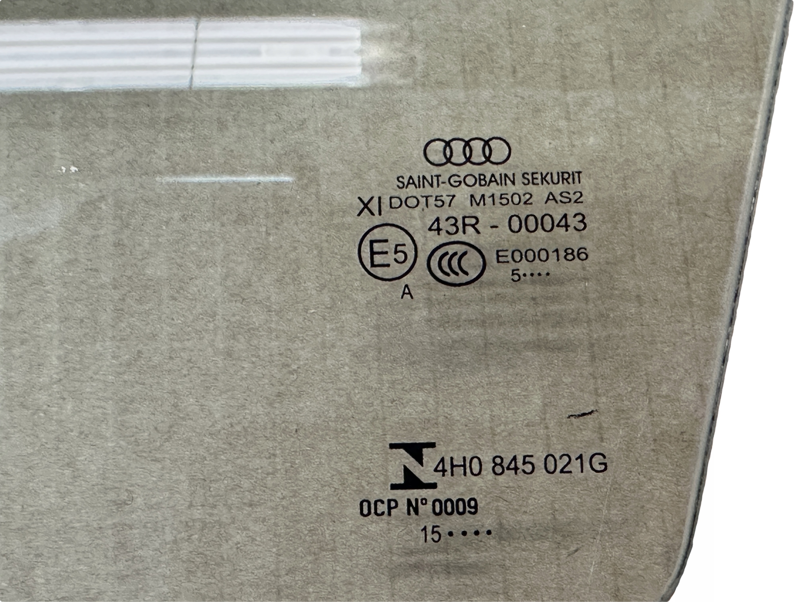 AUDI A8 4H D4 window left front PODWOJNA 2015R