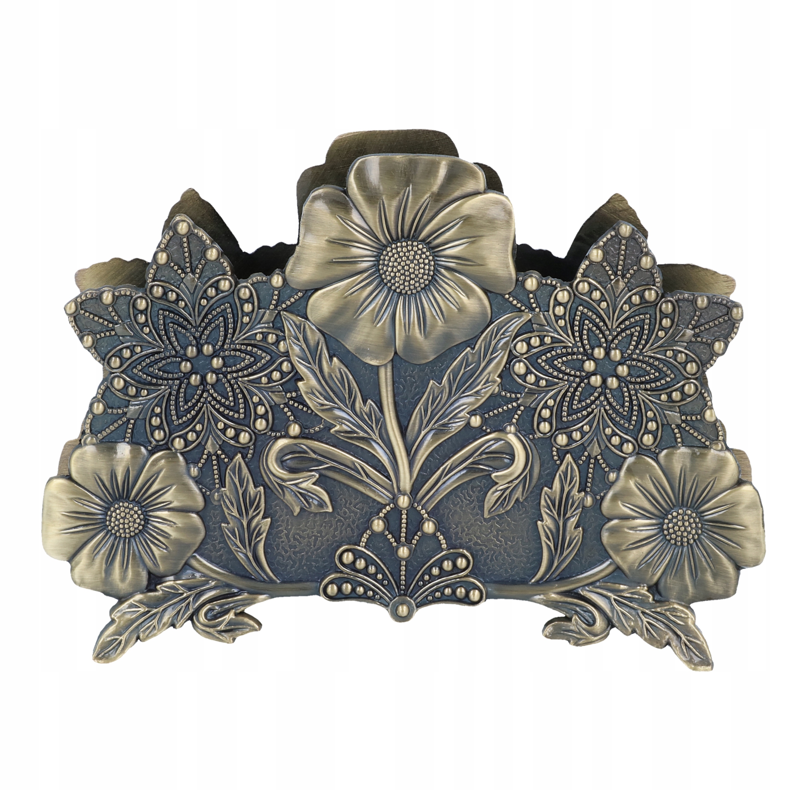

Serwetnik złoty metalowy platerowany