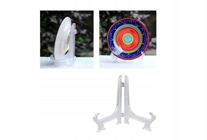 STOJAK PODSTAWKA NA TALERZE POD TALERZ EKSPOZYTOR6 Marka bez marki