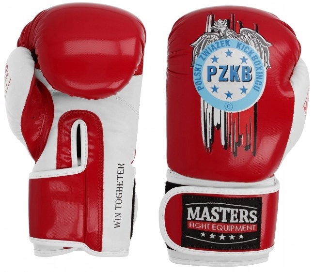RĘKAWICE BOKSERSKIE RPU-PZKB WAGA 10 OZ CZERWONE