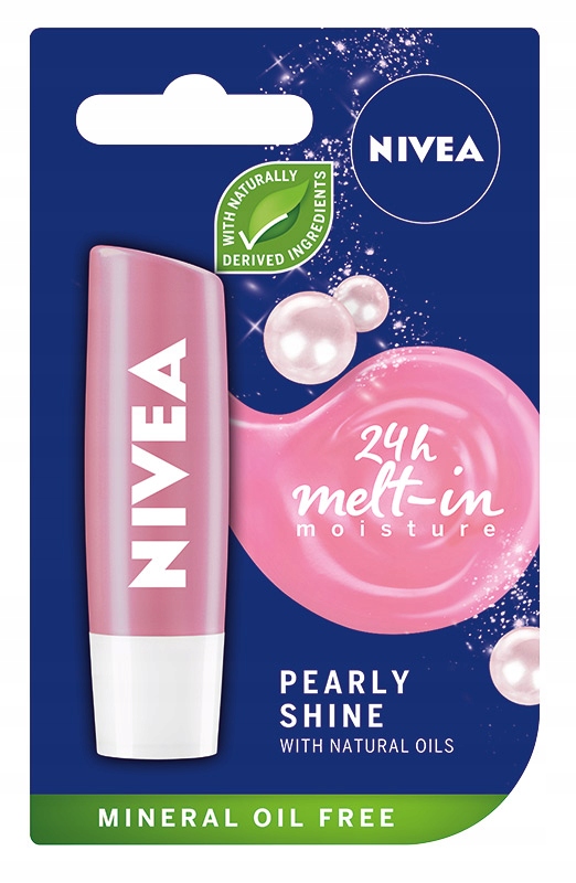 

Nivea Pomadka ochronna do ust Pearly Shine 4,8g