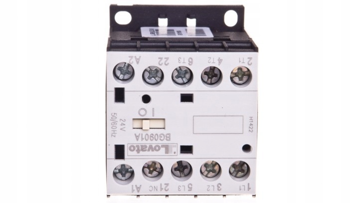 Stykač výkonu 9A 3P 24V Ac 0Z 1R Lovato 11BG0901A024