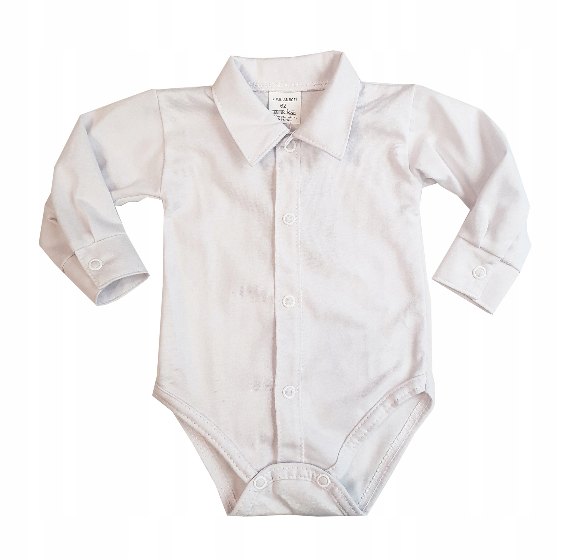 

Body Mrofi koszulobody białe chrzest okazje 74