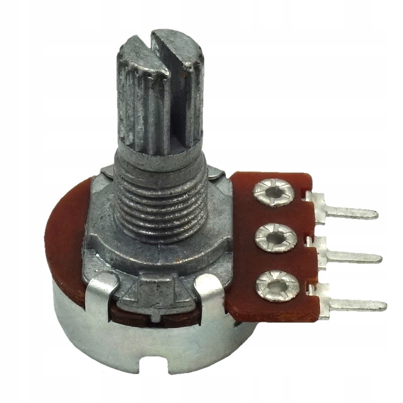 Potencjometr osiowy obrotowy liniowy R16KN B 50k 15mm 6mm