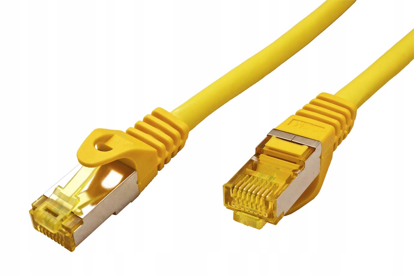 Goobay S/ftp patchkabel kat. 7, s konektory RJ45, Lsoh, 25m, žlutý