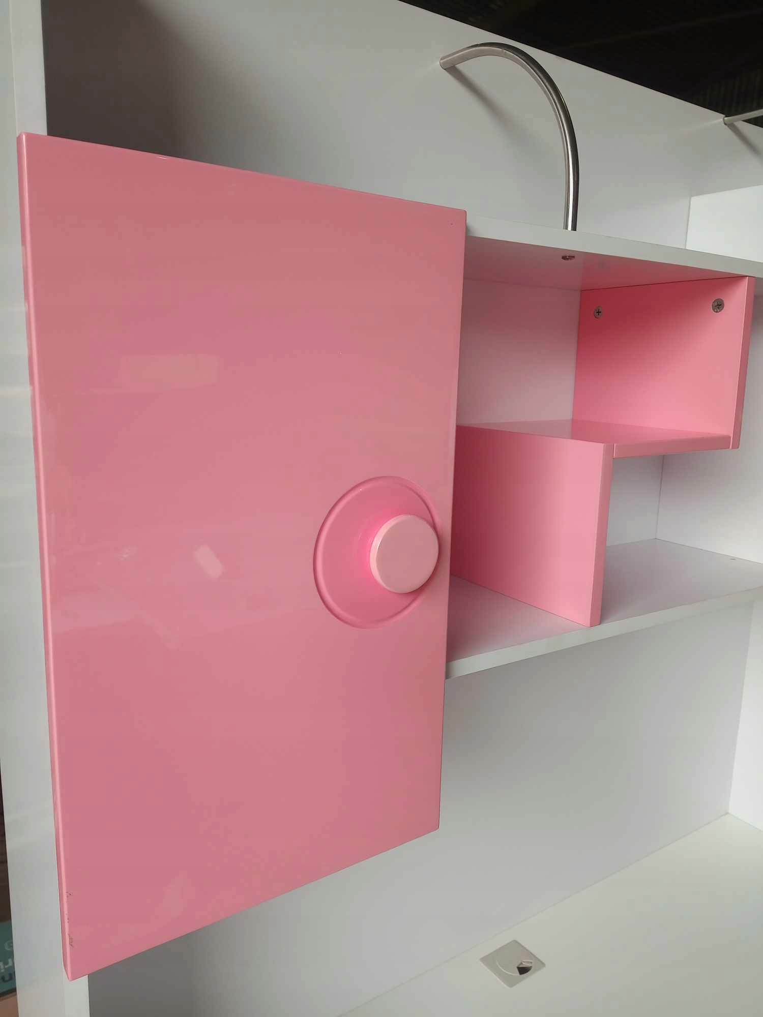 Zestaw Roxana, Biurko + Szafa Kolor mebla biały