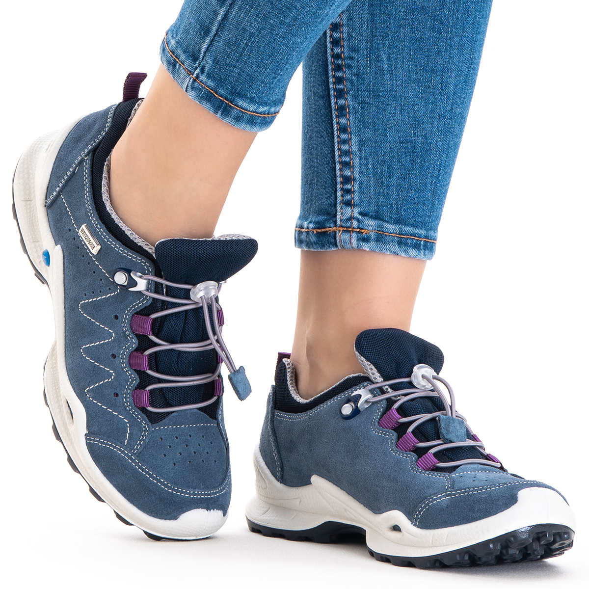 

Buty trekkingowe damskie Skóra wodoodporne Vemont