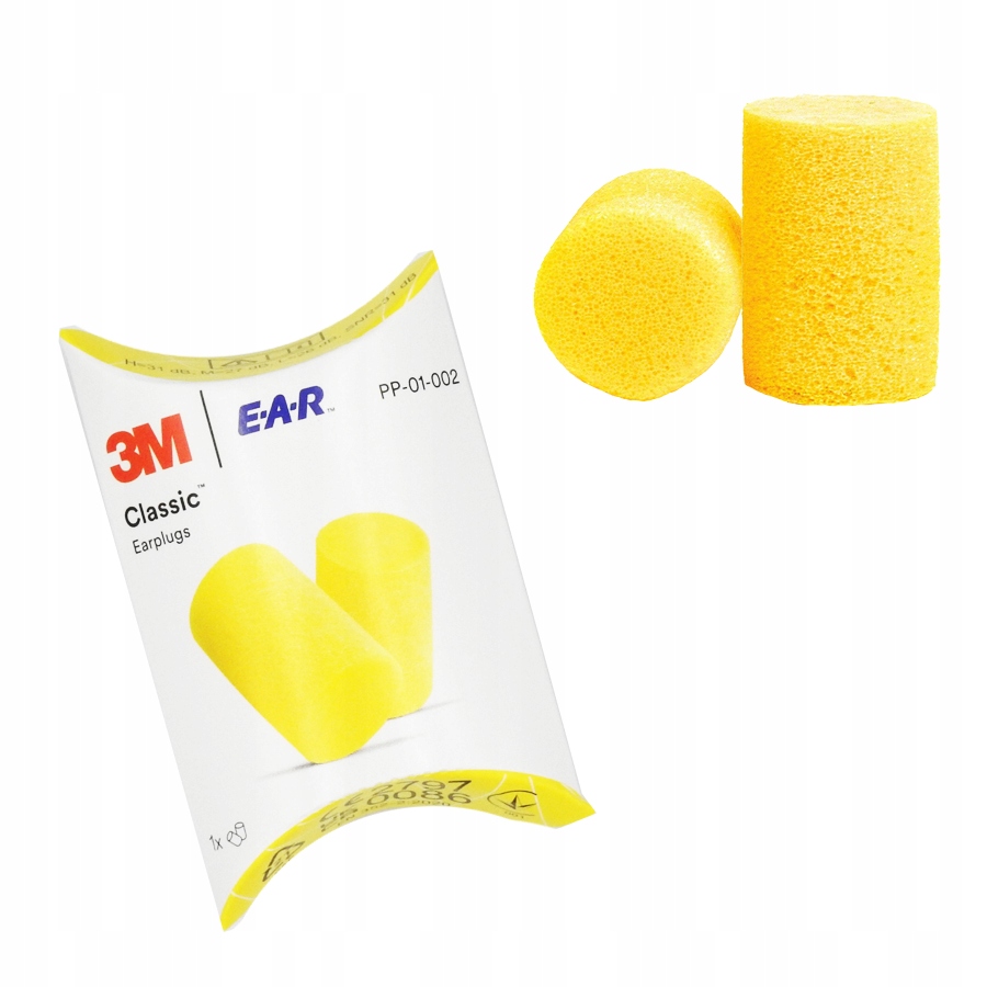 Zatyczki Stopery do uszu 3M Ear Classic 1 para