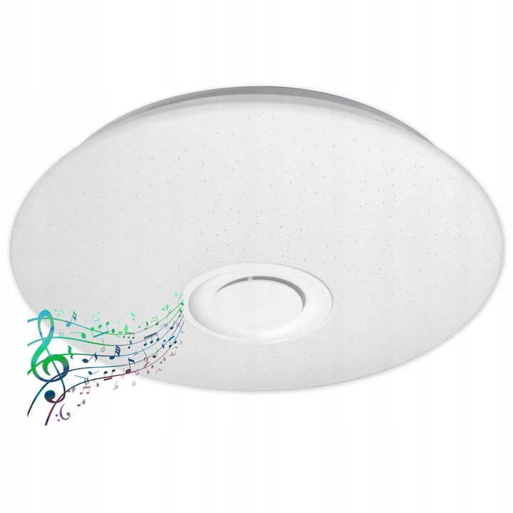 LAMPA PLAFON LED RGB 72W GŁOŚNIK BLUETOOTH+PILOT Rodzaj gwintu zintegrowane źródło LED