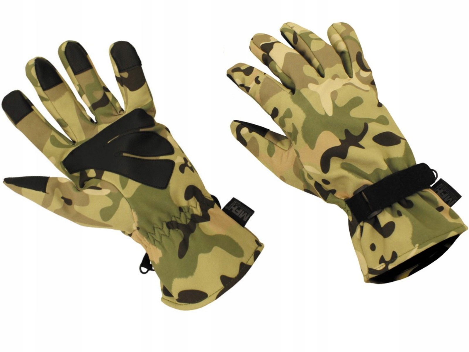 Taktické Rukavice Soft Shell Operation Camo M