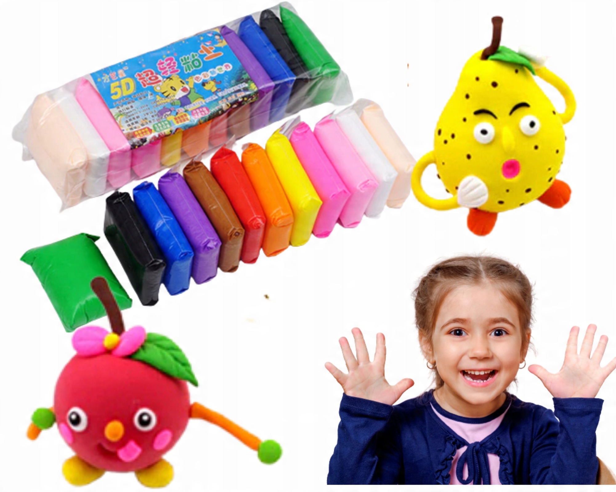 

Plastelina Sensoryczna Piankolina Masa Piankowa