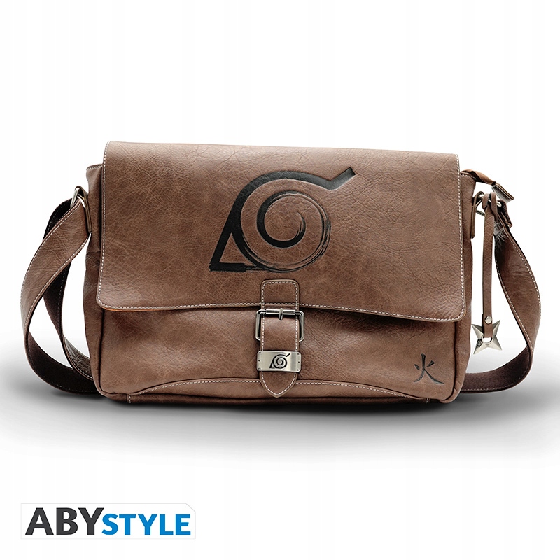 Naruto Shippuden Shoulder Bag "Konoha Village" 38 x 5 x 30.5cm