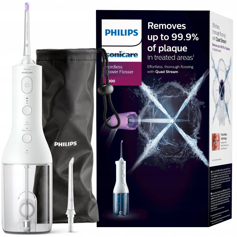 Irygator Philips Power Flosser 3000 HX3826/31 bezprzewodowy