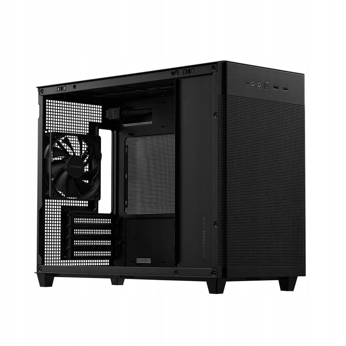 Miniatúrny tower Počítačová Skriňa Asus AP201 Prime, čierna