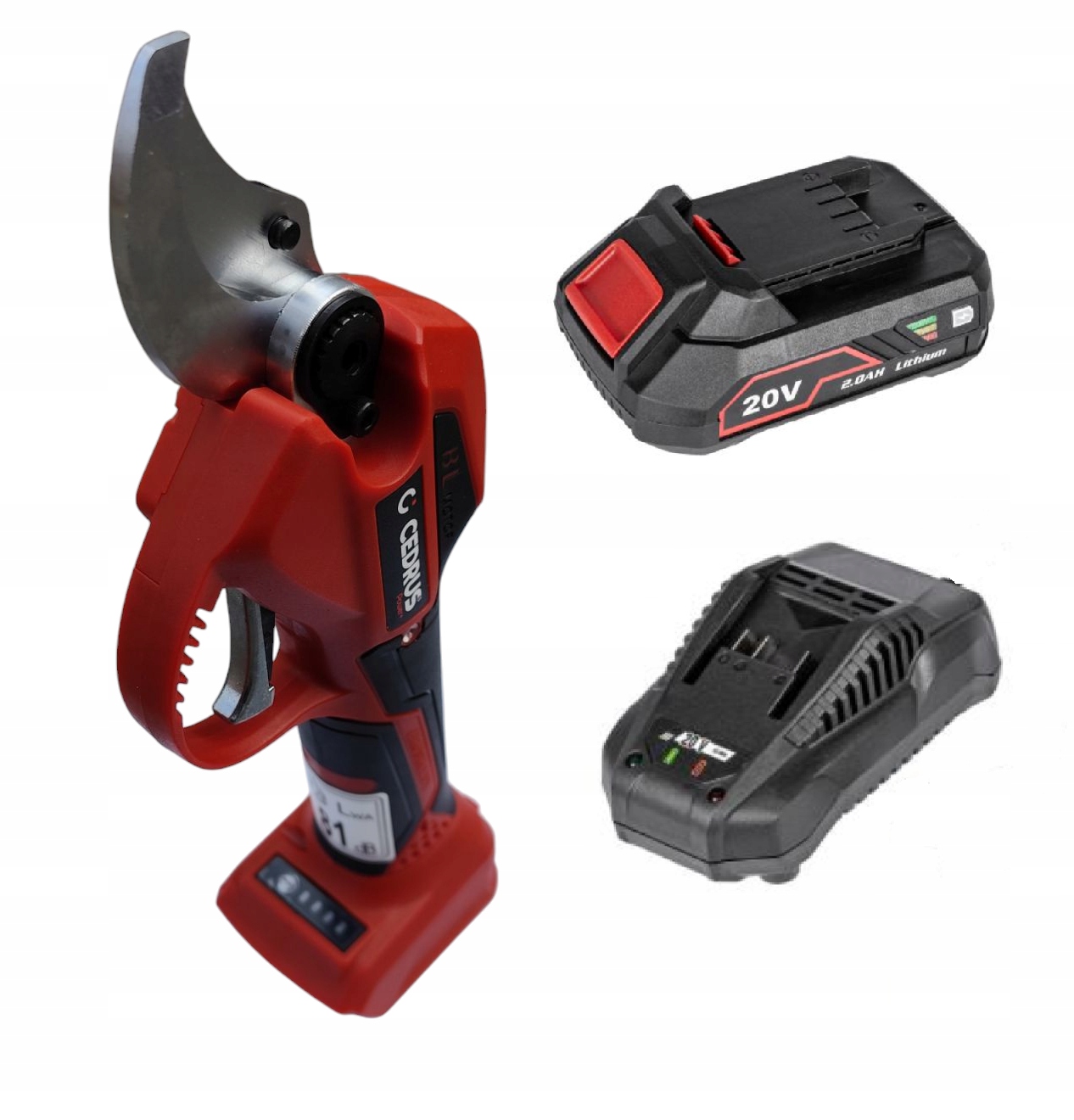 Záhradné Akumulátorové Nožnice Cedrus BPB40LI-SET Power+ 20V Set