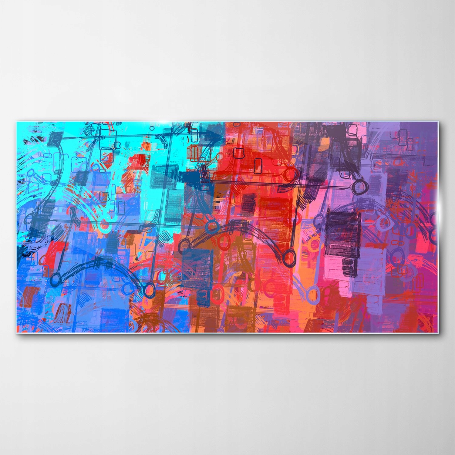 

Obraz Szklany Dekor Abstrakcja Art Sztuka 120x60