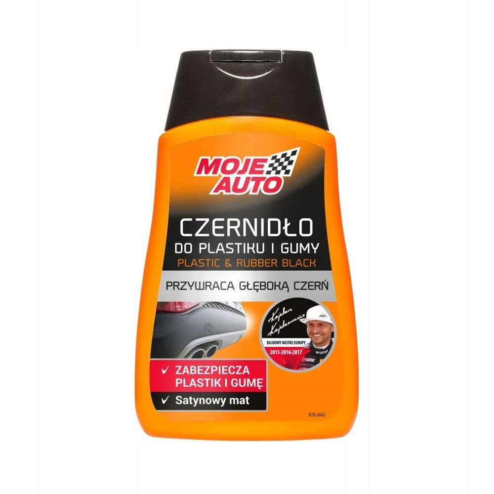 

Czernidło Do Plastiku I Gumy Moje Auto 250ml